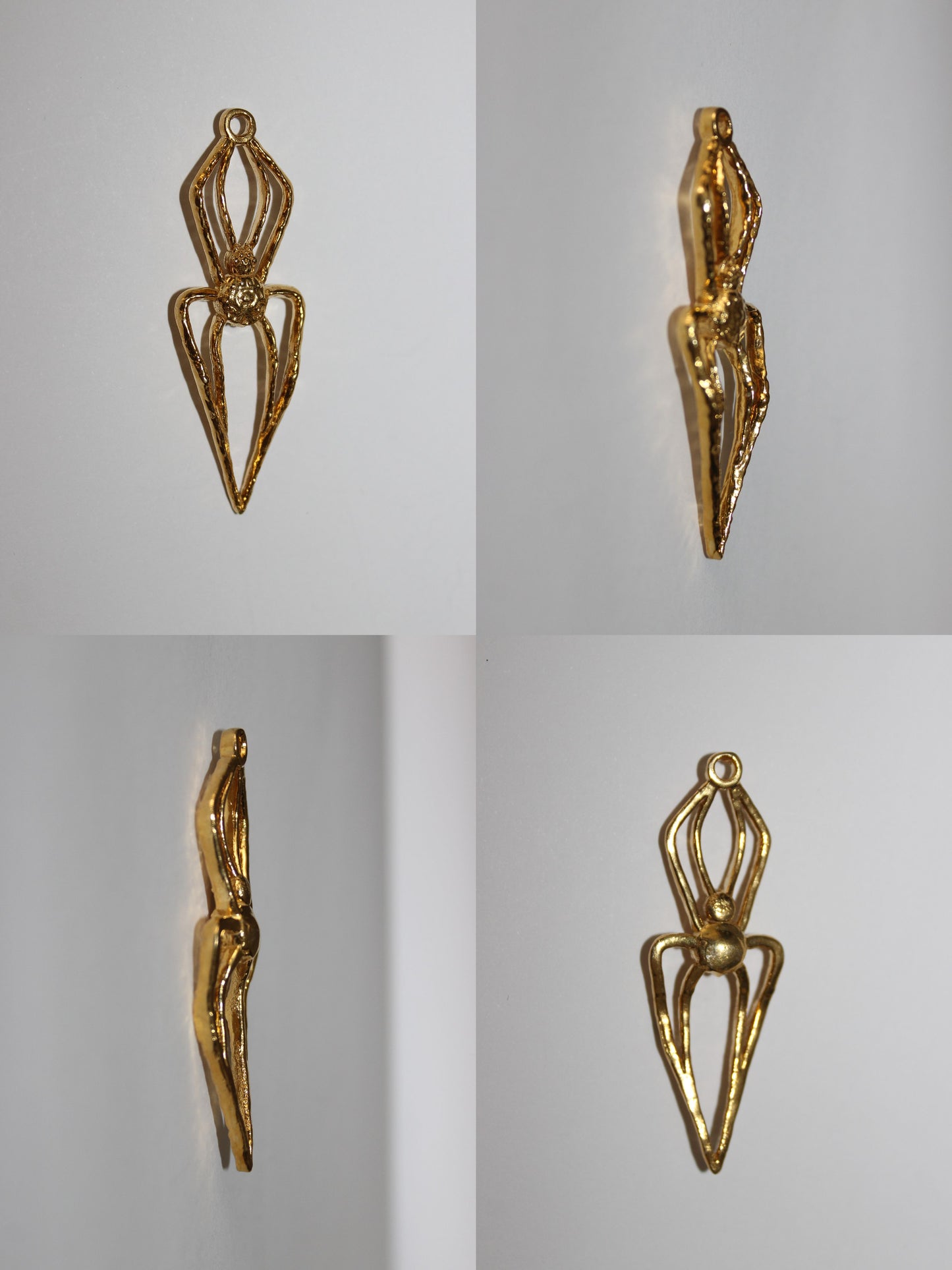 ARACNE MINI PENDIENTES BAÑO ORO - archive sale