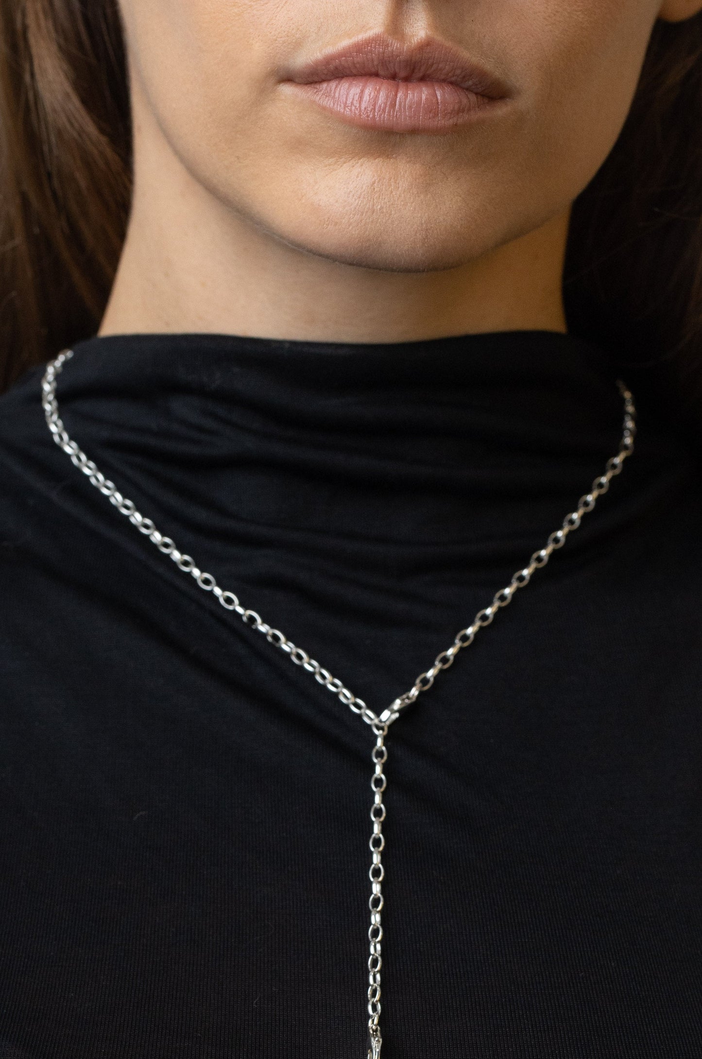 Cadena Rolo (para charms grandes)