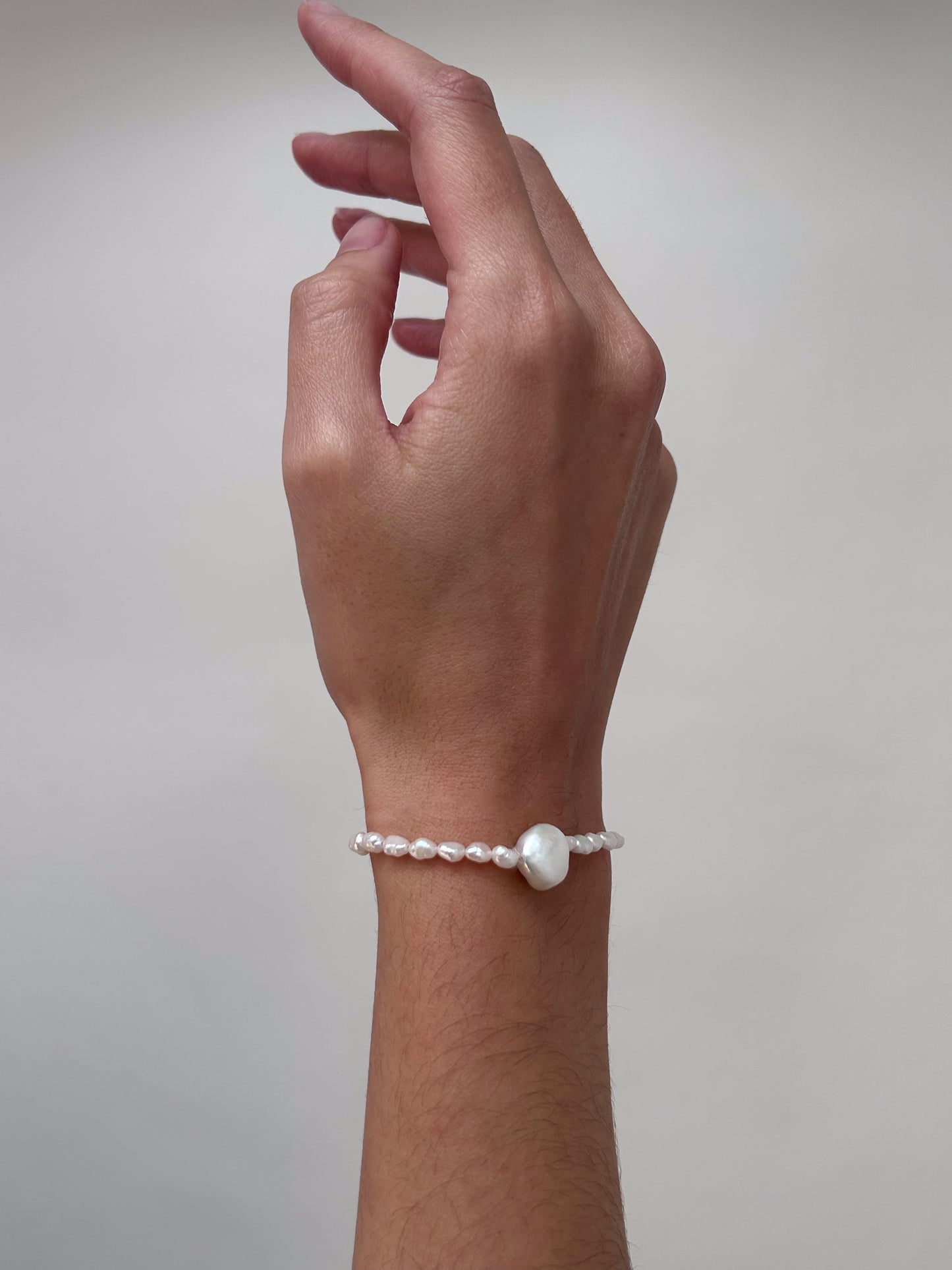 PULSERA PERLAS DE ARROZ - XMAS DROP