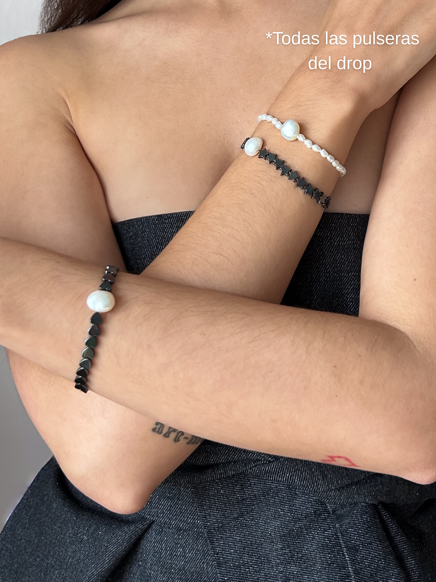 PULSERA HEMATITA ESTRELLA - XMAS DROP