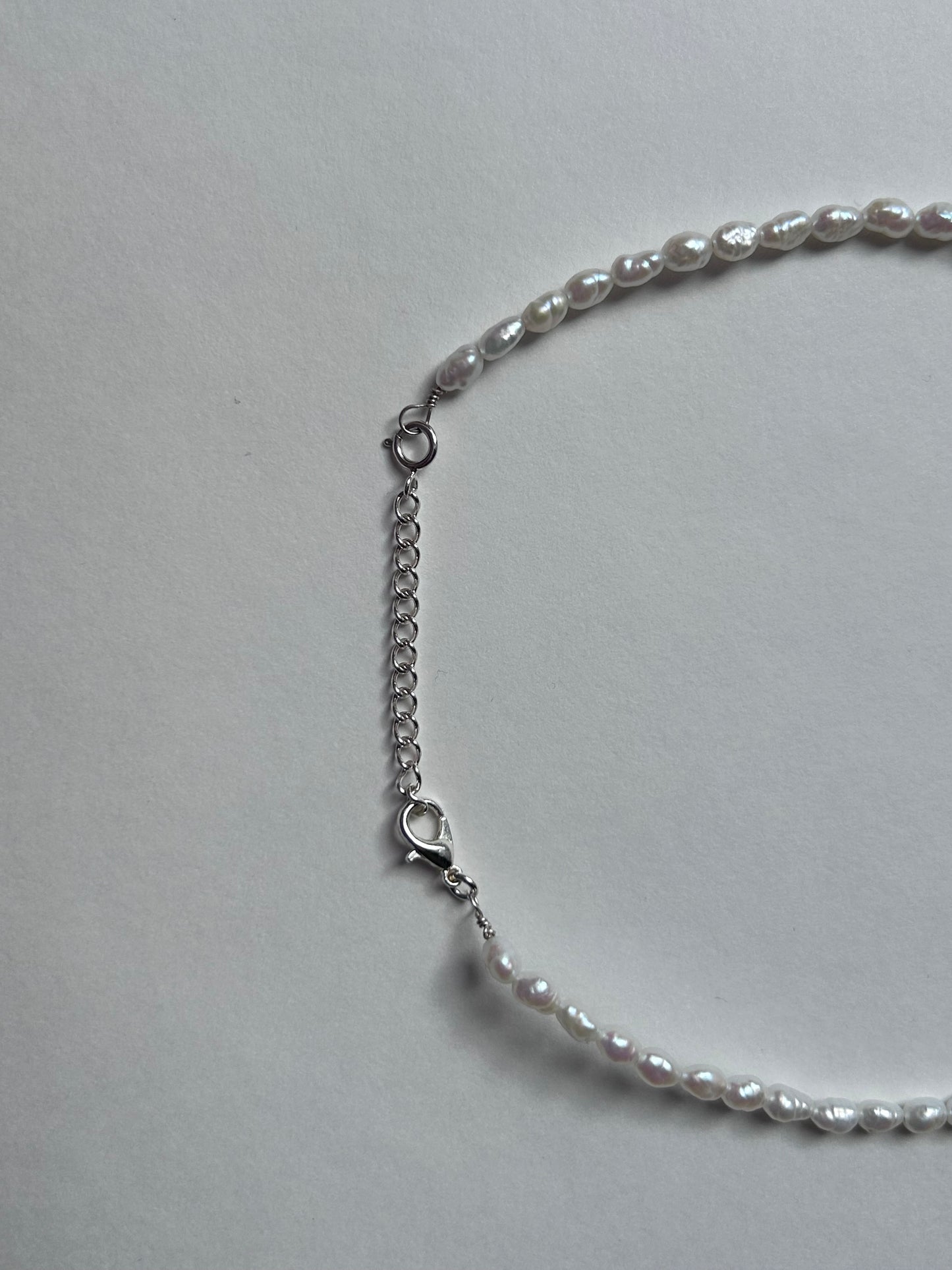 COLLAR PERLAS DE ARROZ - XMAS DROP