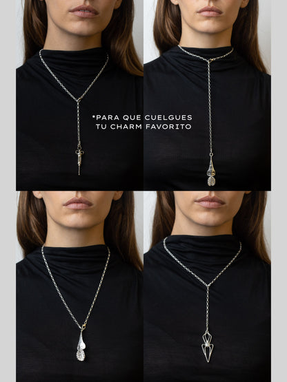 Cadena Rolo (para charms grandes)